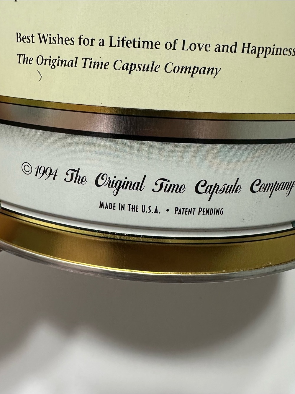 Vintage Our Wedding Time Capsule - Picture 4 of 7